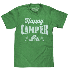 Happy Camper T-Shirt - Green