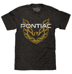 Pontiac Firebird Logo T-Shirt - Gray