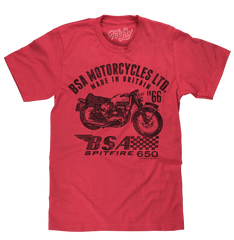 BSA Spitfire T-Shirt - Red