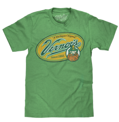 Vernor's Ginger Ale Michigan Original T-Shirt - Heather Kelly Green