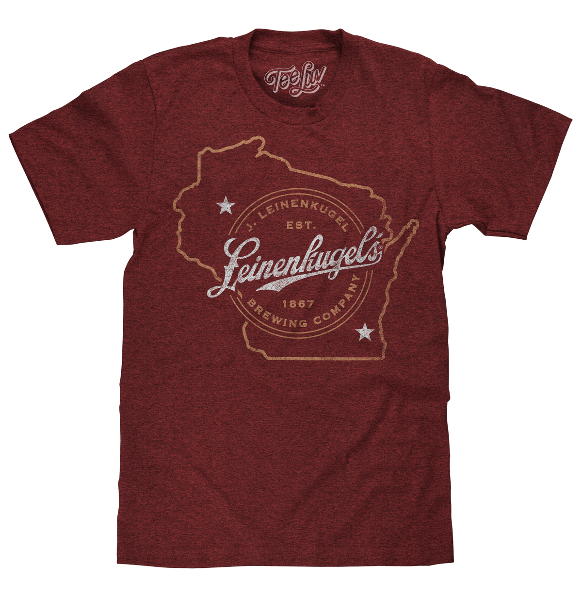 Leinenkugel's Wisconsin T-Shirt - Red