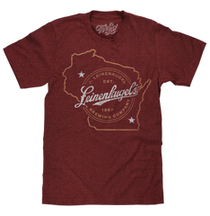 Leinenkugel's Wisconsin T-Shirt - Red