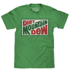 Diet Mountain Dew T-Shirt - Kelly Green