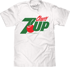 Cherry 7UP Soda T-Shirt - White