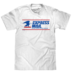 United States Postal Service Express Mail T-Shirt - White