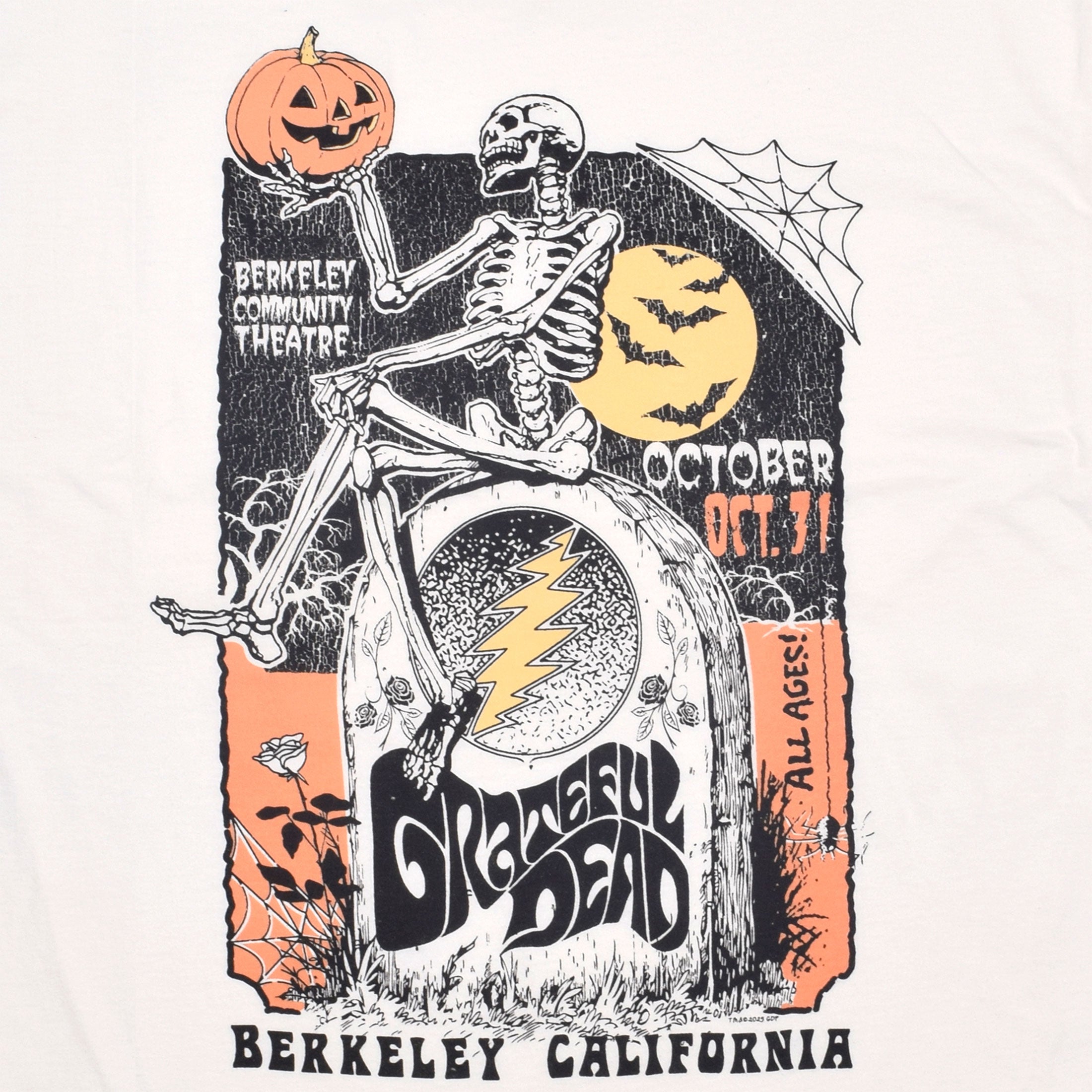 Grateful Dead Berkley Grave T Shirt