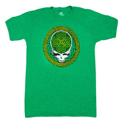 Grateful Dead Celtic Shamrock Steal Your Face T Shirt : Hippie Shop