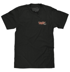 Miller High Life Girl in The Moon Beer Logo T-Shirt - Vintage Black