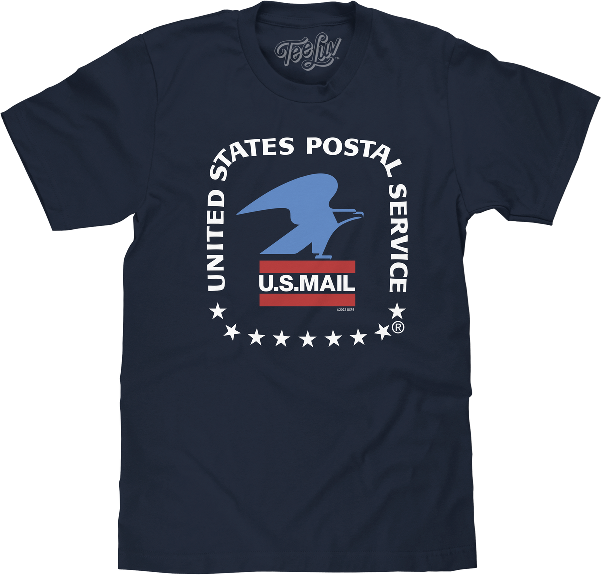 United States Postal Service U.S. Mail Eagle T-Shirt - Navy
