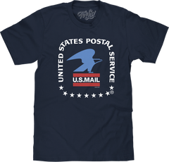 United States Postal Service U.S. Mail Eagle T-Shirt - Navy