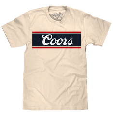 Coors Beer Logo T-Shirt - Cream