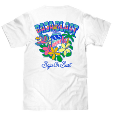 Mtn Dew Baja Blast Soda Tropical T-Shirt - White