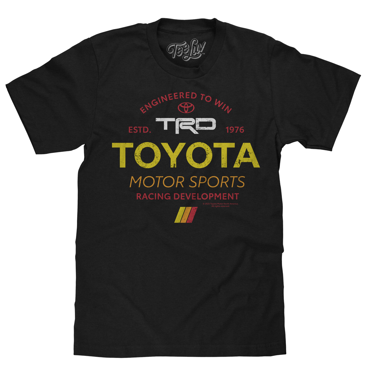 Toyota TRD Motor Sports Racing Development T-Shirt - Black
