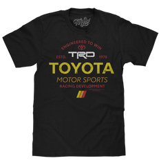 Toyota TRD Motor Sports Racing Development T-Shirt - Black