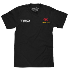 Toyota Racing Development TRD Front and Back Print T-Shirt - Black