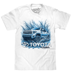 Toyota Tundra Pickup Truck T-Shirt - White