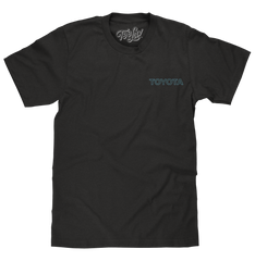 Toyota Supra Double Sided 80s Graphic T-Shirt - Black
