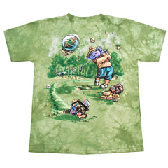 Grateful Dead Golf Tie Dye T Shirt back