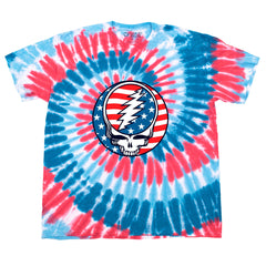 Grateful Dead Stars & Stripes Tie Dye T Shirt