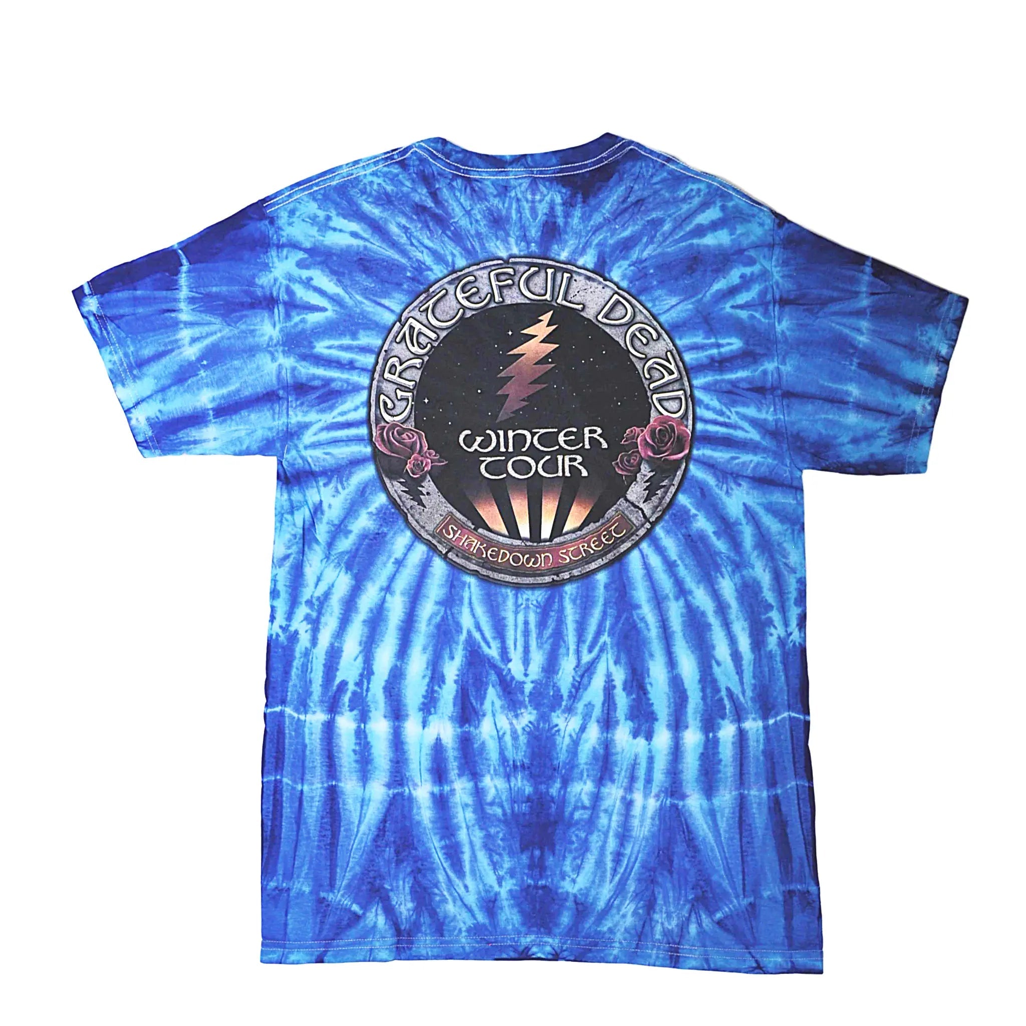 Grateful Dead Stone Steal Your Face Tie Dye T Shirt