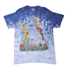Grateful Dead Sunflower Fiddler Tie Dye T Shirt : Hippie Shop