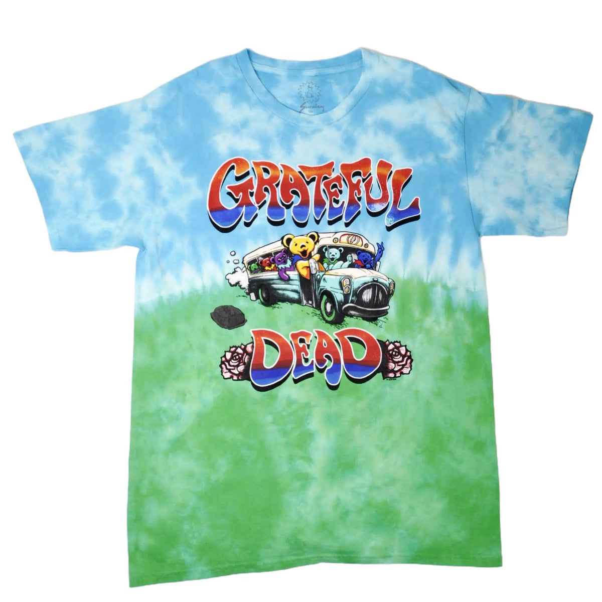 Grateful Dead Tour Bus Tie Dye T Shirt