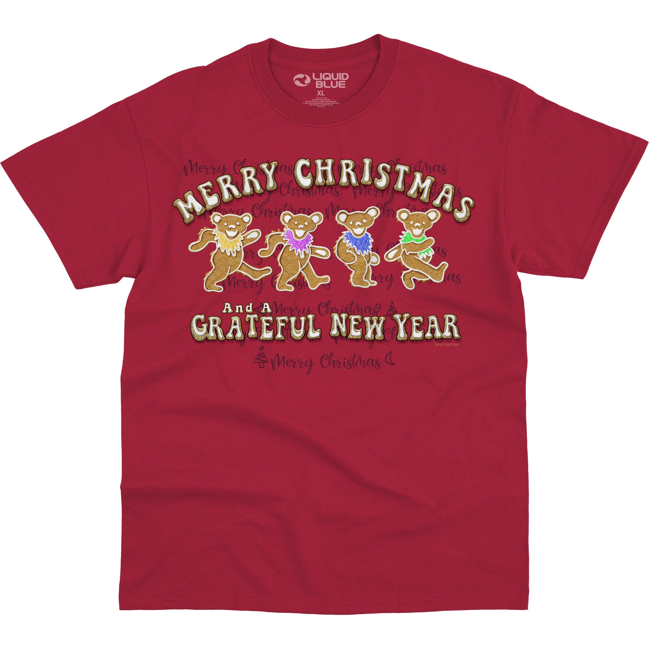 Grateful Dead Dancin' Gingerbread Bears T Shirt
