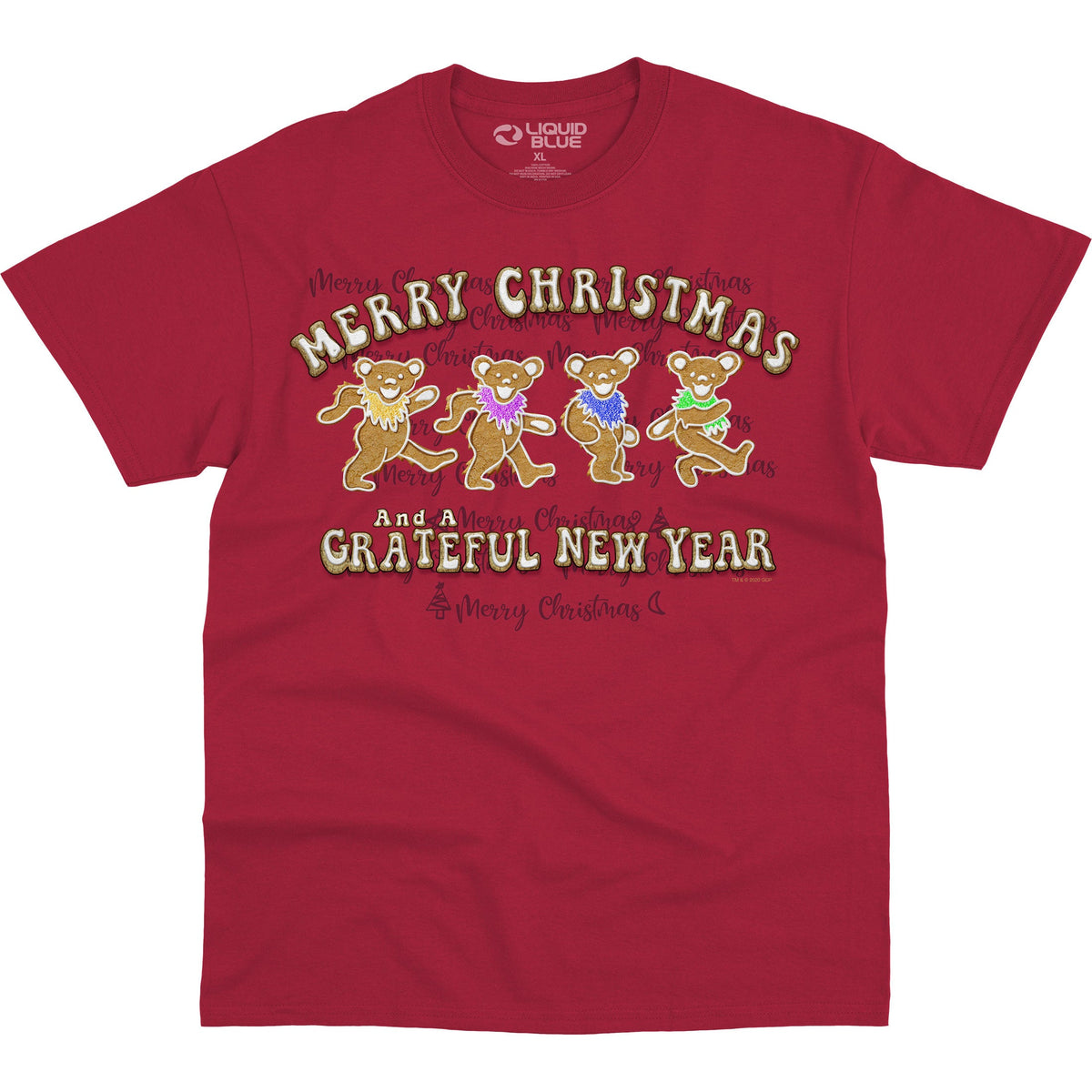 Grateful Dead Dancin' Gingerbread Bears T Shirt