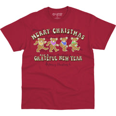 Grateful Dead Dancin' Gingerbread Bears T Shirt