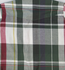 Flying R Ranchwear - Engineered Plaid Block - Long Sleeve - Snaps - Oversized Fit