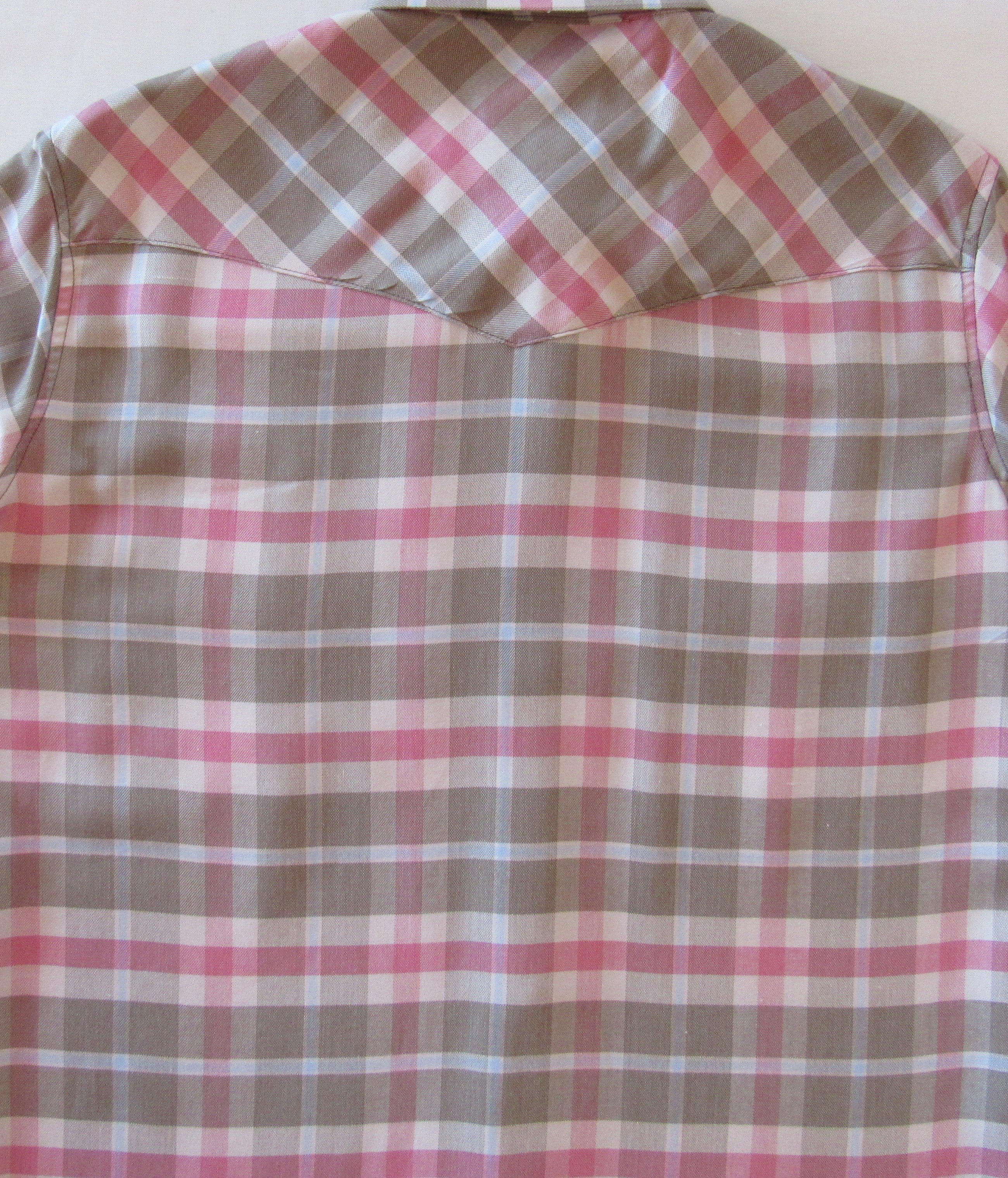 Flying R Ranchwear - Primo Plaids - Olive/Salmon - Short Sleeve - NEW FIT