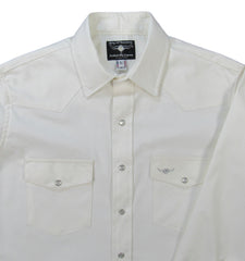 Flying R Ranchwear - Primo Solids - White Oxford - Long Sleeve - NEW FIT