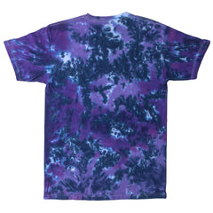 Purple Moon Tie Dye T Shirt back