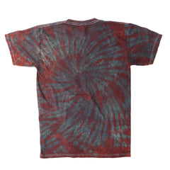 Rustic Steel Tie Dye T Shirt back