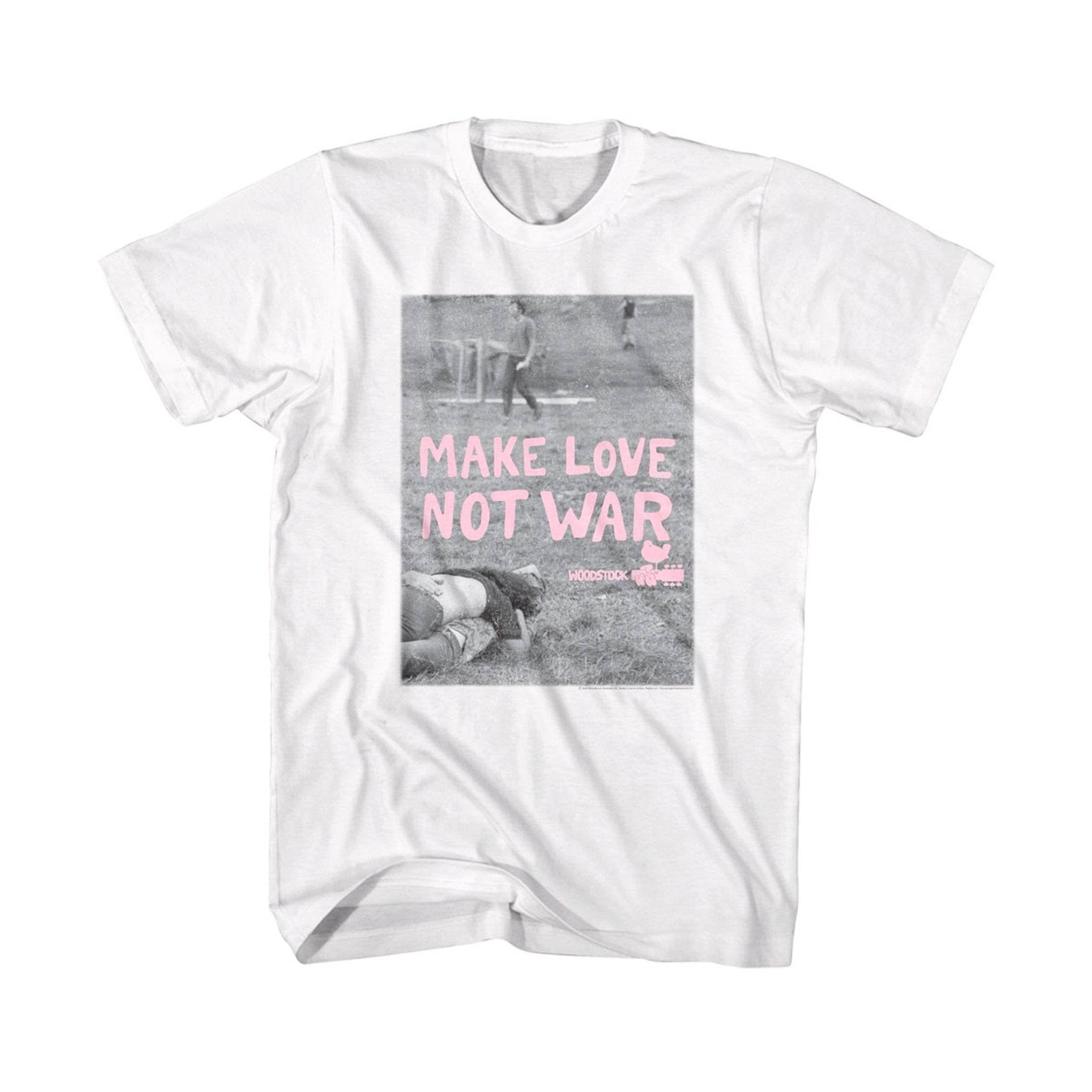 Woodstock Make Love Not War T Shirt