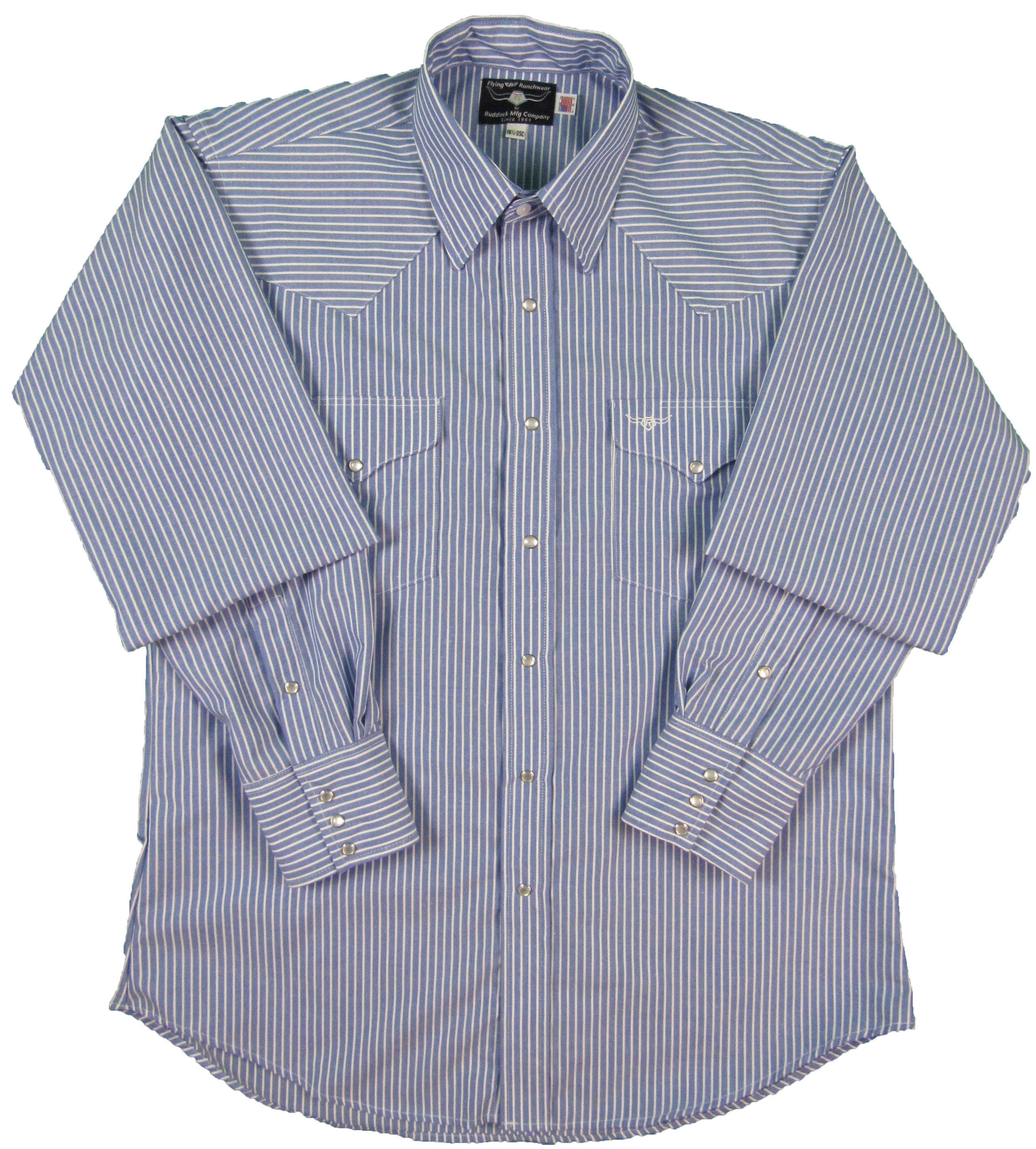 Flying R Ranchwear - Cheyenne Stripe - Long Sleeve - Snaps - PRE-ORDER for 10.31.2025