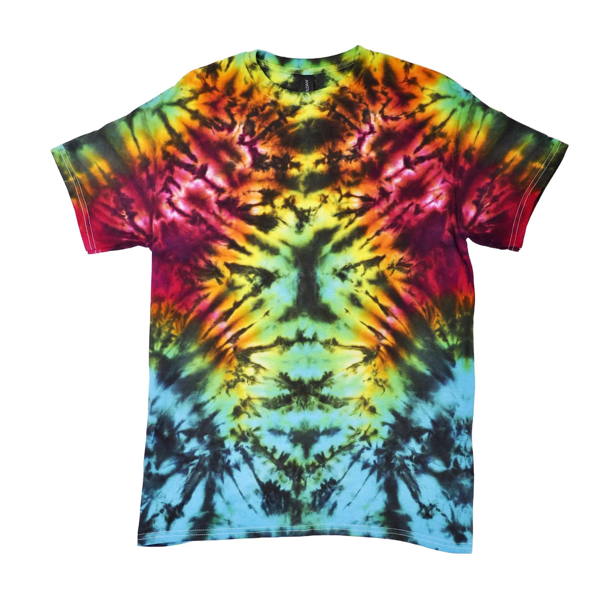Prism Crackle Tie Dye T Shirt