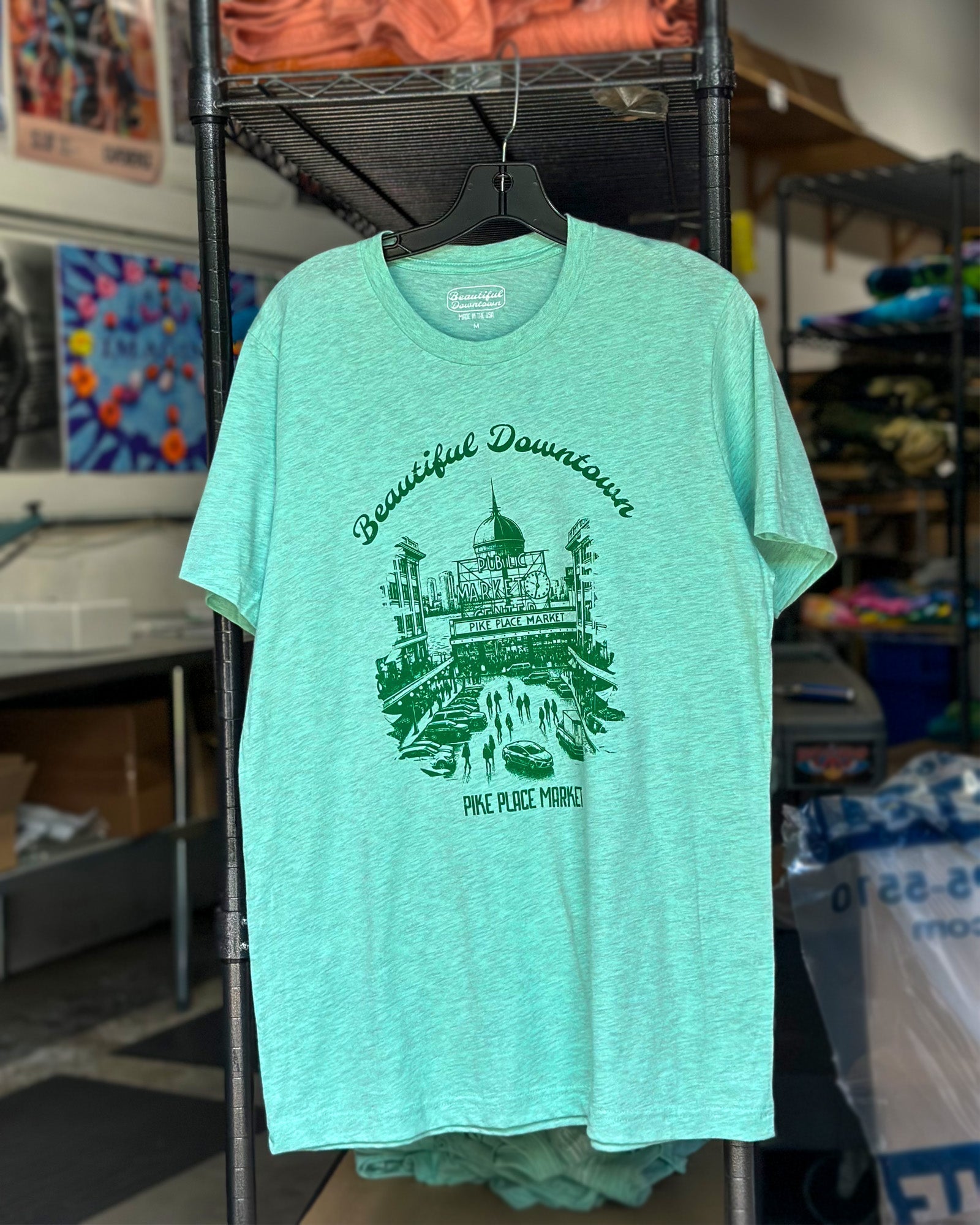 Seattle Pike Place Market Vintage Tee
